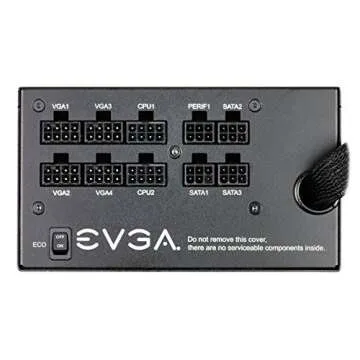 EVGA 750 GQ Power Supply Efficient Quiet Modular 80 Plus Gold