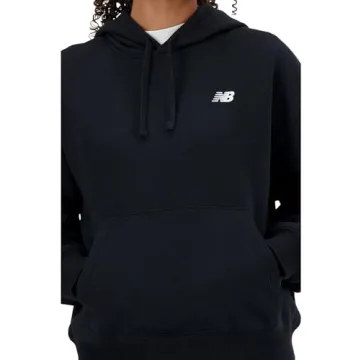 New Balance Women's Sport Essentials Hoodie, Black, Large