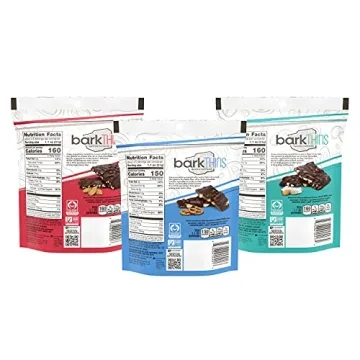 barkTHINS Variety Pack 3 Bags of Gourmet Chocolate Snacks
