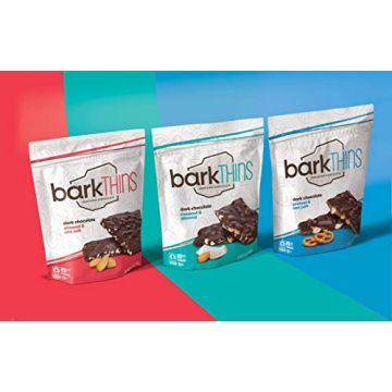 barkTHINS Variety Pack 3 Bags of Gourmet Chocolate Snacks