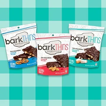 barkTHINS Variety Pack 3 Bags of Gourmet Chocolate Snacks