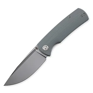 Petrified Fish PFP01 K110 Steel Folding Knife - G10 Handle for Outdoor & EDC