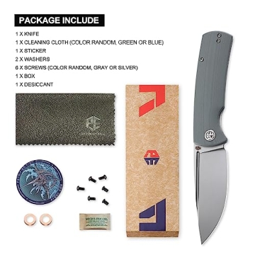 Petrified Fish Beluga K110 Steel Folding Knife