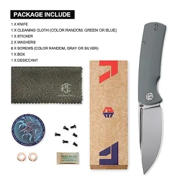 Petrified Fish Beluga K110 Steel Folding Knife
