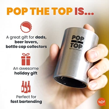 Pop-the-Top Beer Bottle Opener Automatic Gadget