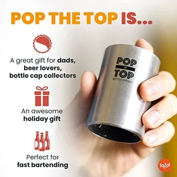 Pop-the-Top Beer Bottle Opener Automatic Gadget