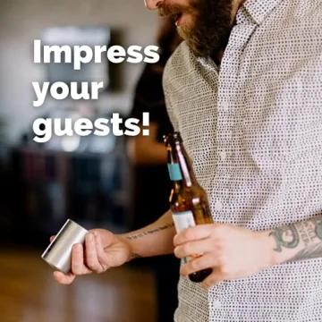 Pop-the-Top Beer Bottle Opener Automatic Gadget