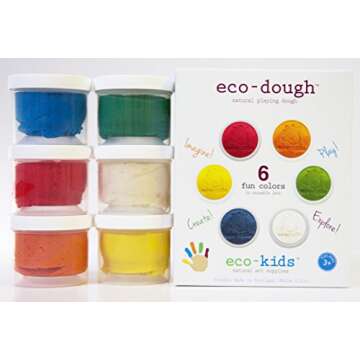 eco-Kids Dough, 6 Piece