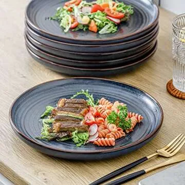 HVH Porcelain Dinner Plates Set - Elegant & Versatile