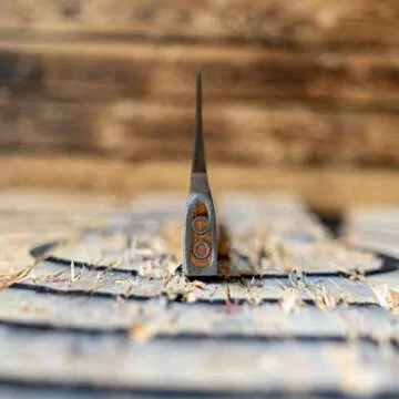 Jack of Clubs Round Handle Throwing Axe: WATL Premium Competition Hatchet with Round Hickory Handle