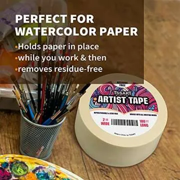 TSSART 2 Inch Artist Tape for Painting and Framing