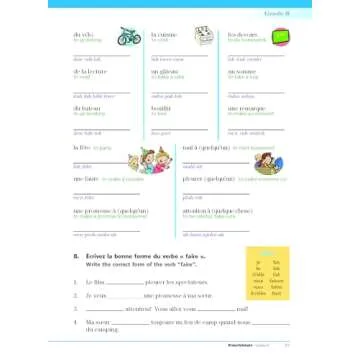 FrenchSmart Grade 8 Learning Workbook for Students