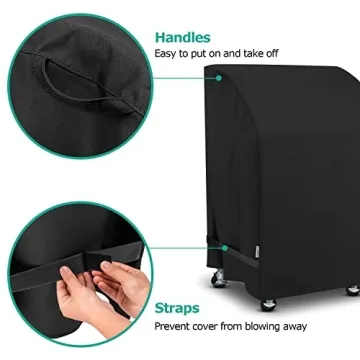 Heavy Duty 32" BBQ Grill Cover for All Weather
