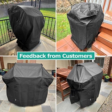 Heavy Duty 32" BBQ Grill Cover for All Weather