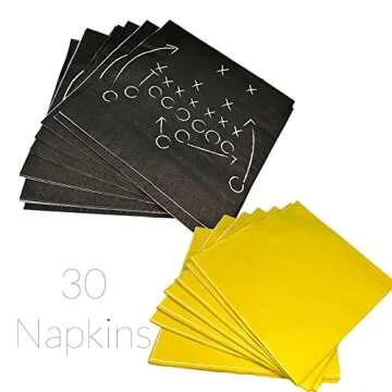 Ultimate Football Party Supplies Kit for 30 Guests