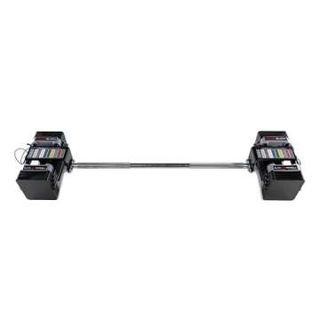PowerBlock Elite EXP Straight Bar – Compatible Elite EXP Adjustable Dumbbells, Weightlifting, Curl...