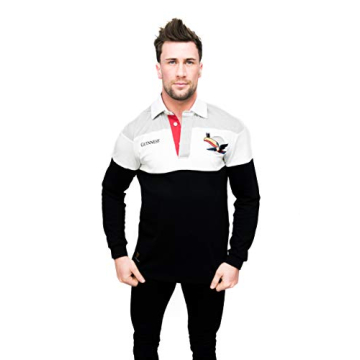 Guinness Long Sleeve Rugby Jersey for Men - Quality Comfort