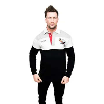 Guinness Long Sleeve Rugby Jersey for Men - Quality Comfort