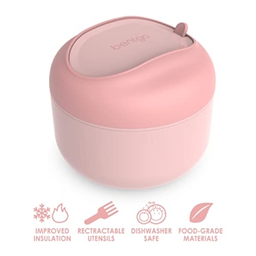 Bentgo Insulated Leak-Resistant Bowl with Snack Compartment