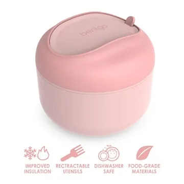 Bentgo Insulated Leak-Resistant Bowl with Snack Compartment