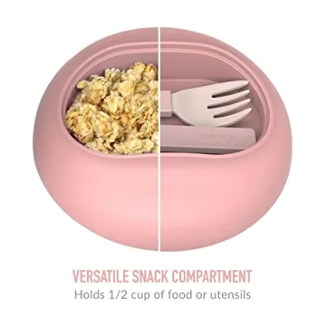 Bentgo Insulated Leak-Resistant Bowl with Snack Compartment
