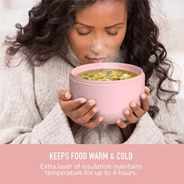 Bentgo Insulated Leak-Resistant Bowl with Snack Compartment