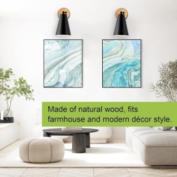 Haultop 120 Hour Battery Operated Wall Sconces with Remote