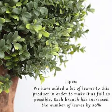 （Set of 2） Lifelike 3Ft arfiticial Double Ball Topiary Trees Outdoor Faux Topiary Tree for Out Door Porch Decor