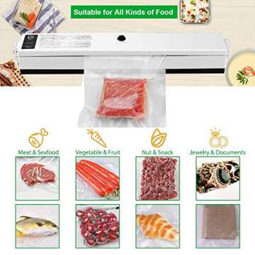 Goscien Food Vacuum Sealer - One-Button Food Preservation
