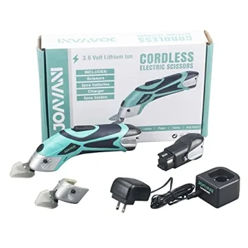 JOAVANI Cordless Electric Scissors for Effortless Crafting