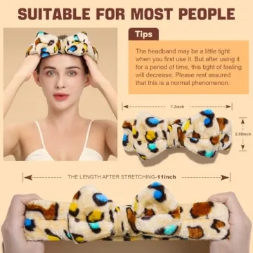 Teenitor Spa Headbands - 9Pcs Cute Comfort for Skincare