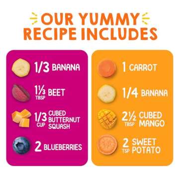 Happy Tot Organic Toddler Snack Pouches - Love My Veggies