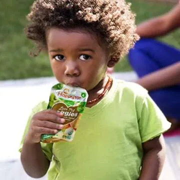 Happy Tot Organic Toddler Snack Pouches - Love My Veggies