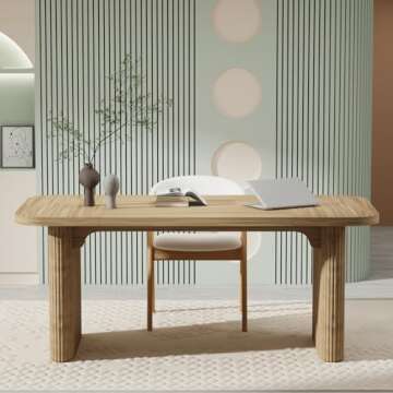 Tribesigns 62" Executive Desk for Home Office Upgrade