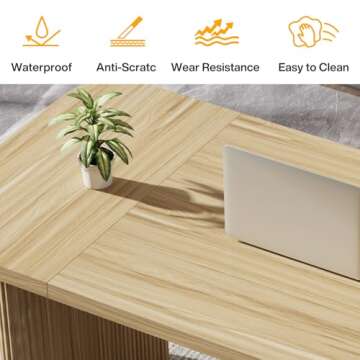 Tribesigns 62" Executive Desk for Home Office Upgrade