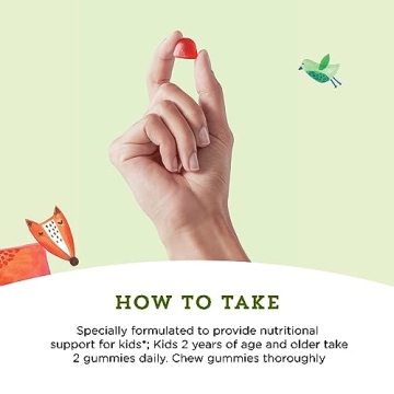 Mama Bear Organic Kids Multivitamin Gummies 60 Count