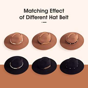 Stylish Wide Brim Fedora Hats for All Occasions