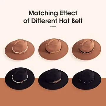 Stylish Wide Brim Fedora Hats for All Occasions