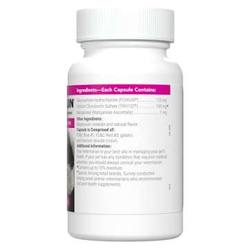 Nutramax Cosequin Joint Health Supplement for Cats - With Glucosamine and Chondroitin, 30 Capsules