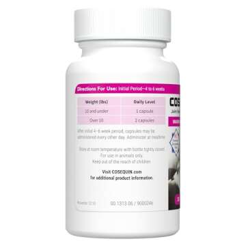 Nutramax Cosequin Joint Health Supplement for Cats - With Glucosamine and Chondroitin, 30 Capsules