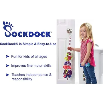 SockDock Sock Laundry Solution for Organized Sock Storage