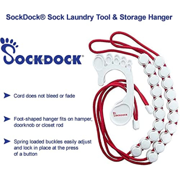 SockDock Sock Laundry Solution for Organized Sock Storage