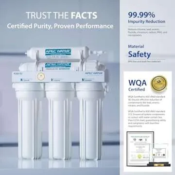 APEC ROES-50 5-Stage Water Filter System for Health Safety