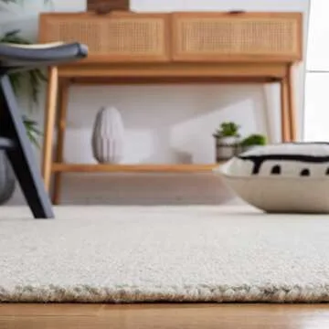 Stylish Micro-Loop Area Rug - High Traffic Durability