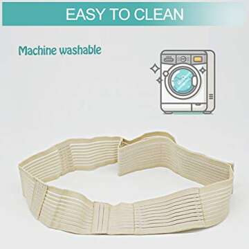 Breathable Peritoneal Dialysis Belt Stretch G/Peg Feeding Tube Holder PD Catheter Covers Bag Drainage Abdominal Fixation Medical Nursing Supplies, Medium(28-41 Inch)