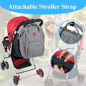 Baoyun Diaper Bag Backpack - Spacious & Durable Design