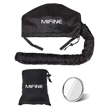 Mifine Hooded Hair Dryer Bonnet - Adjustable & Portable Hair Dryer