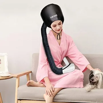 Mifine Hooded Hair Dryer Bonnet - Adjustable & Portable Hair Dryer