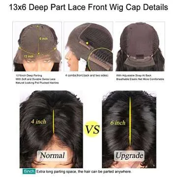 Jessica Hair 150% Density 13x6 Lace Front Wigs