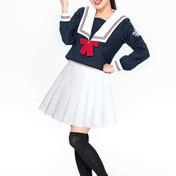 Rbenxia High Waisted Pleated Skirt for Women